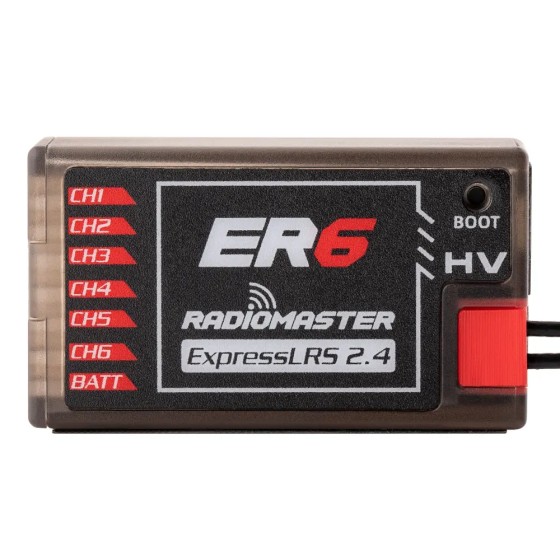 Wholesale Radiomaster ER6 2.4G 6CH 100mw CRSF PWM